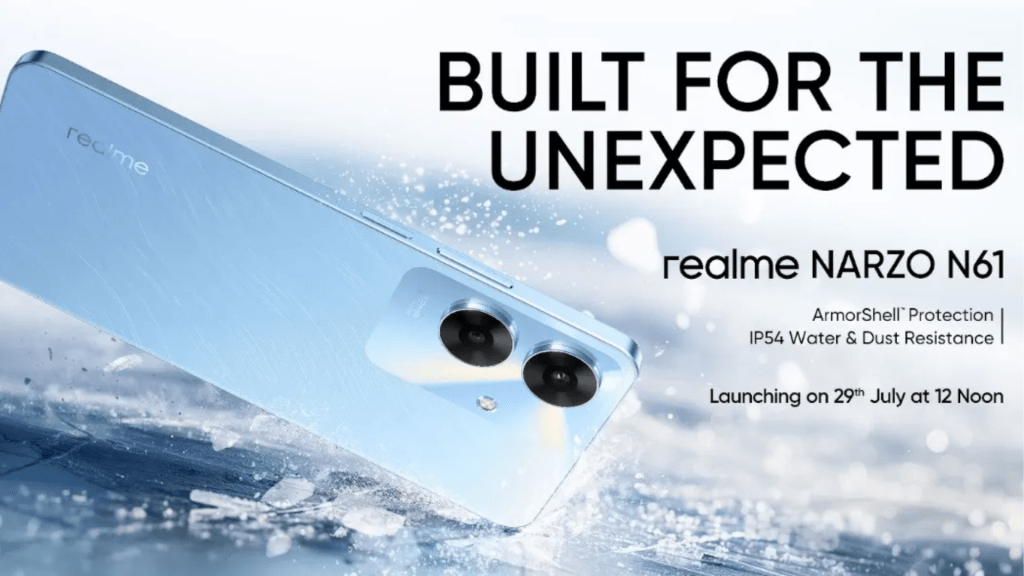 Narzo N61: Η νέα low-end πρόταση της Realme ανακοινώνεται&nbsp;σύντομα