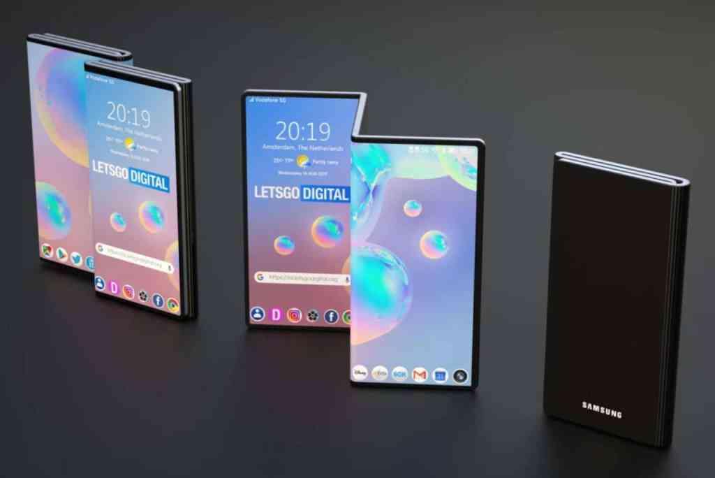 Η Samsung ετοιμάζει μία foldable συσκευή με τρία&nbsp;κομμάτια